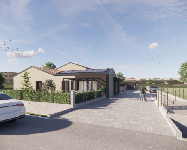 Ampio Mini Appartamento al Piano Terra di Nuova Costruzione  - Vedelago frazione